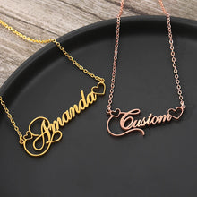 Load image into Gallery viewer, Custom Name Necklace Style ER94
