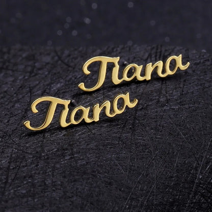 Custom Name Earrings Style ER147