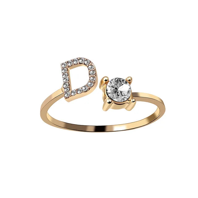 Custom Initial Ring Style ER153