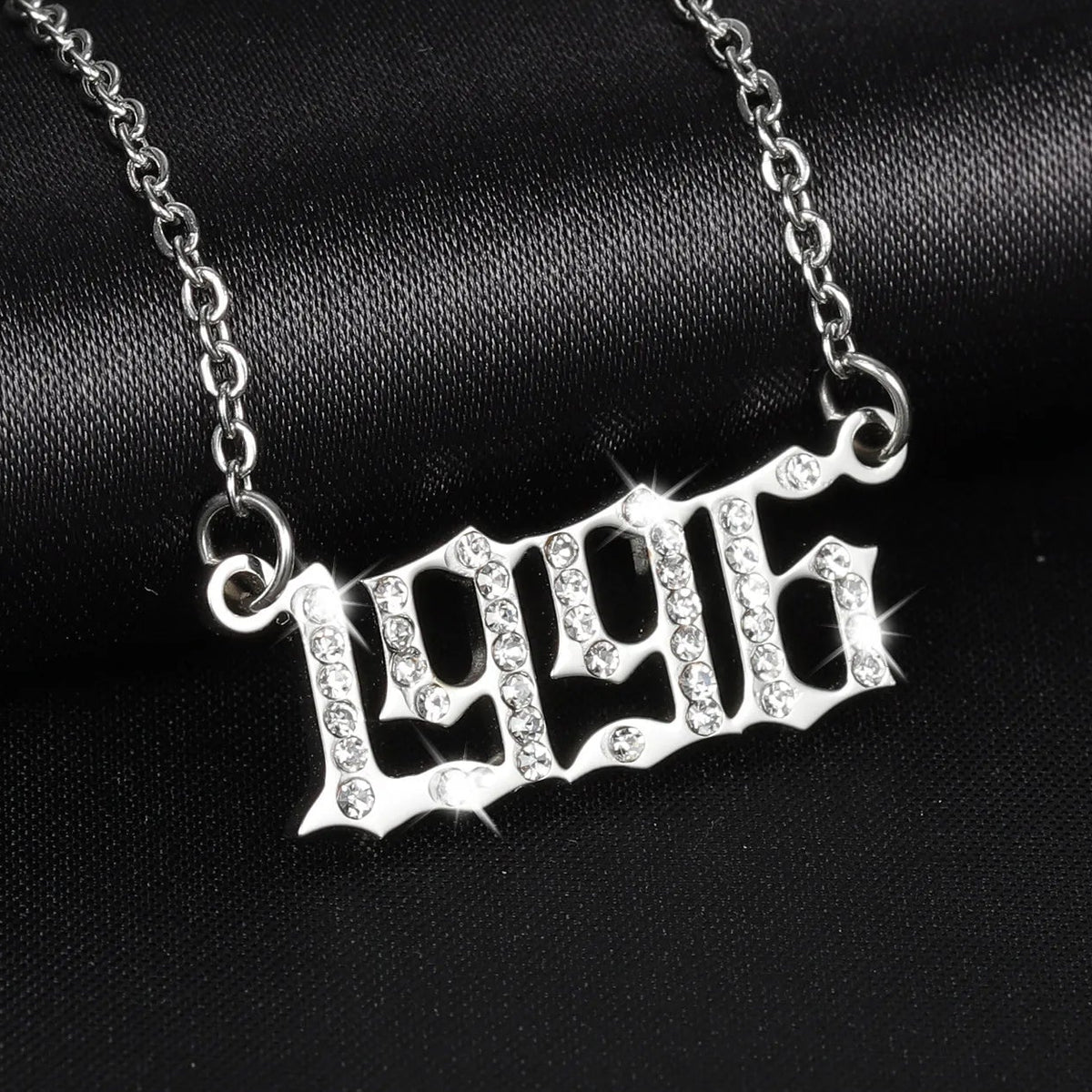 Custom Numeral Necklace Style ER127