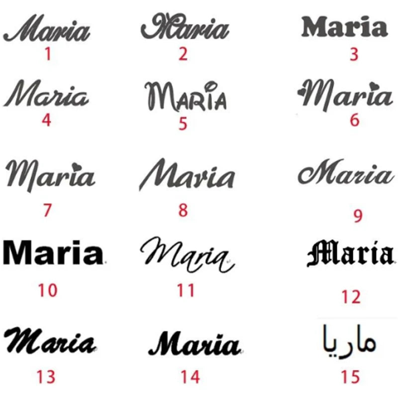 Custom Name Necklace Style ER137