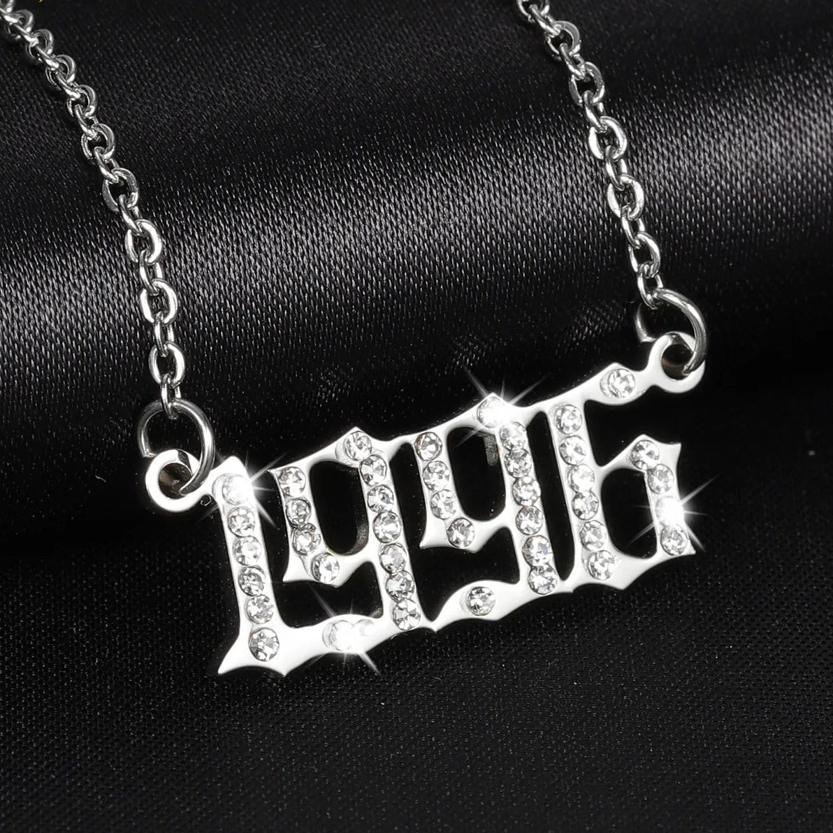 Custom Numeral Necklace Style ER127
