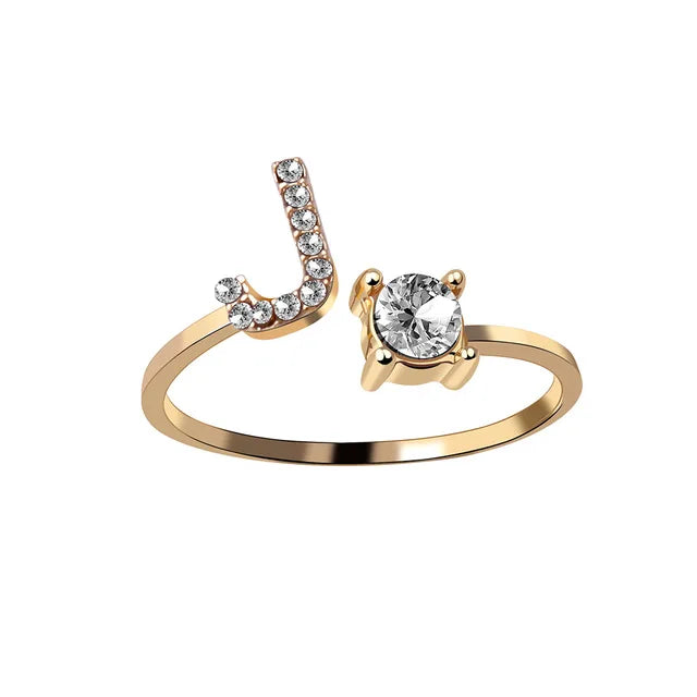 Custom Initial Ring Style ER153