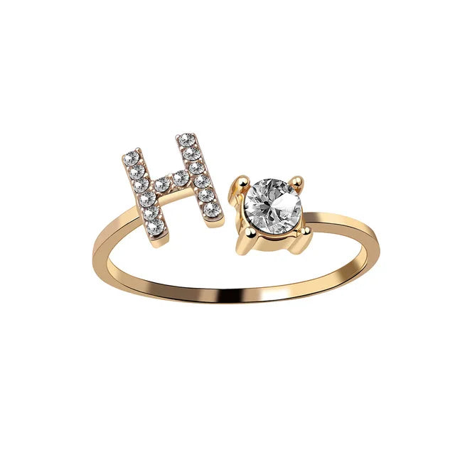 Custom Initial Ring Style ER153