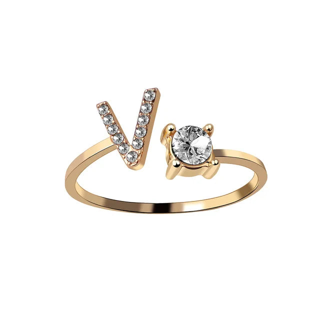 Custom Initial Ring Style ER153