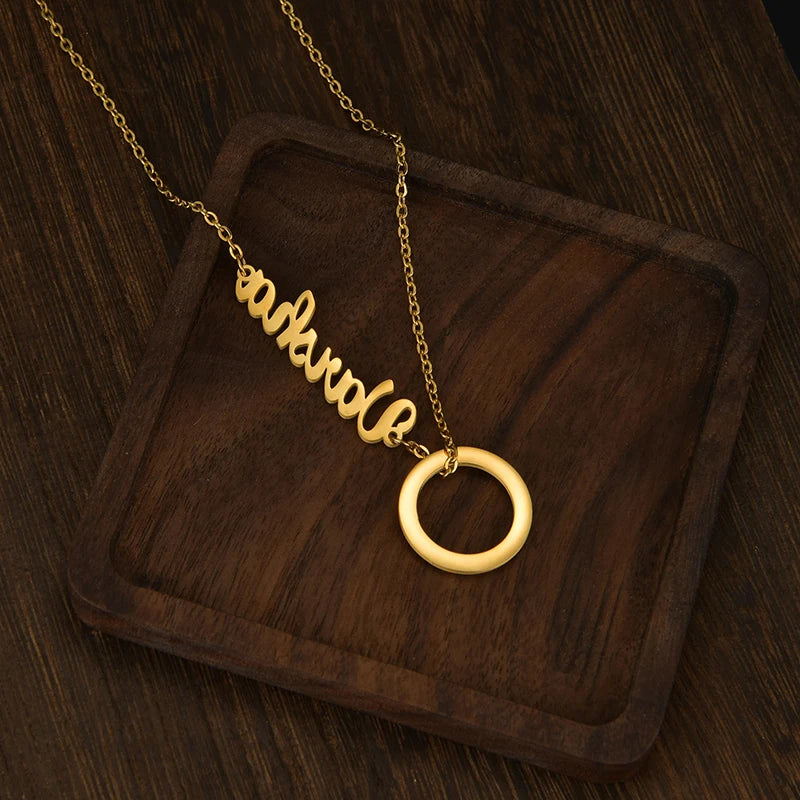 Custom Name Necklace Style ER137