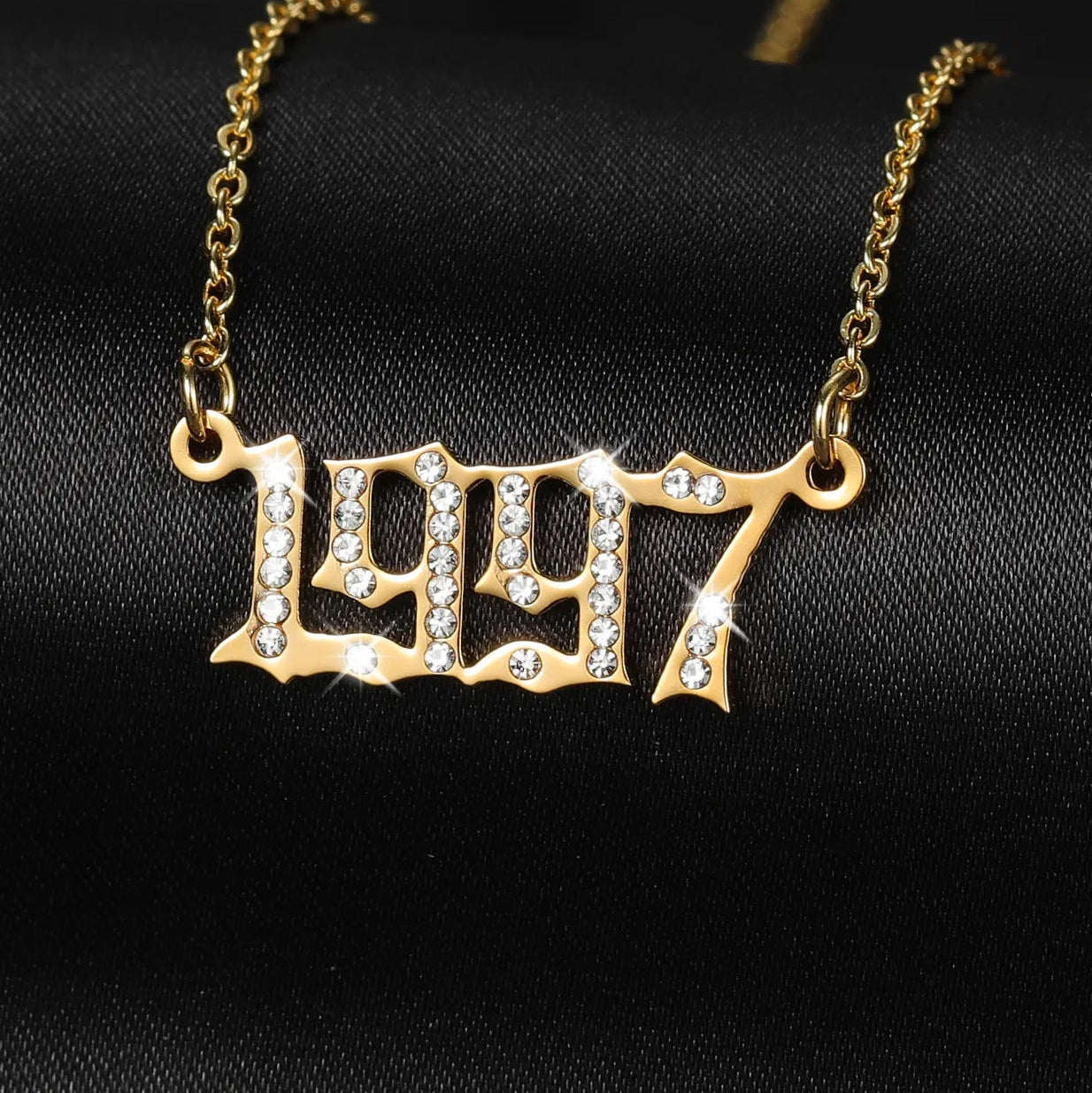 Custom Numeral Necklace Style ER127