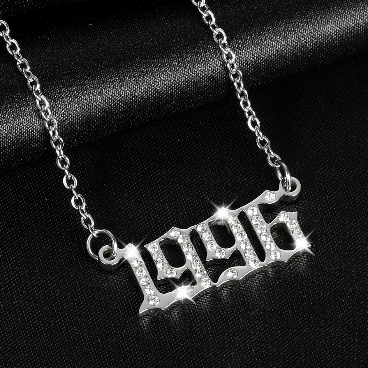 Custom Numeral Necklace Style ER127