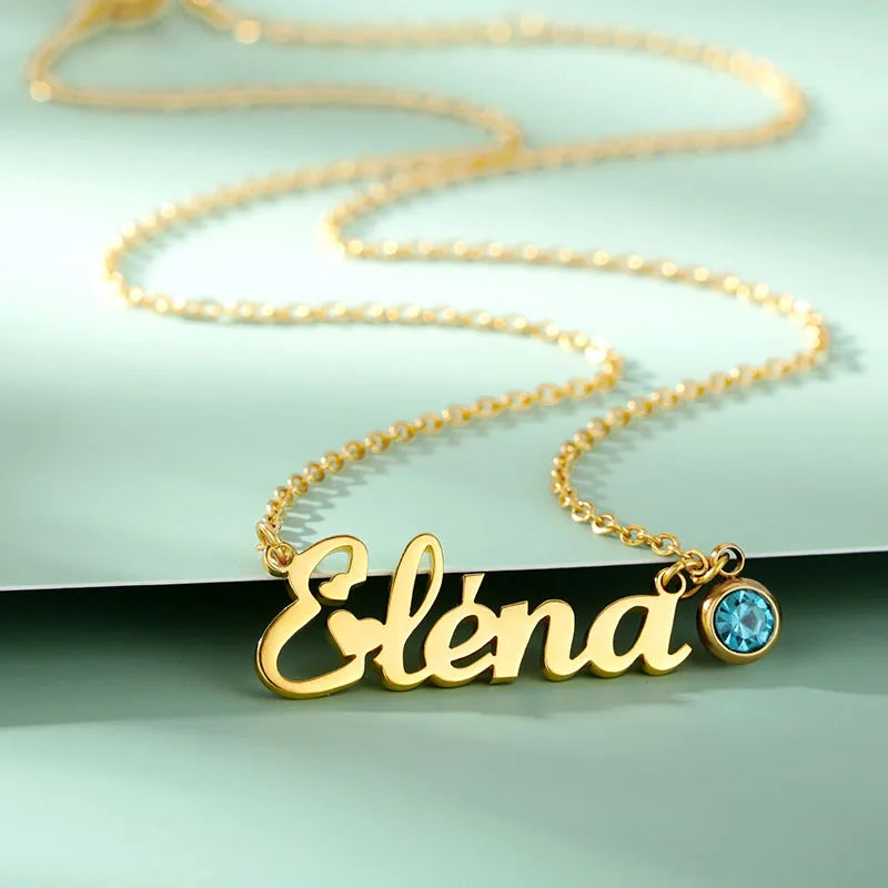 Custom Name Necklace Style ER138