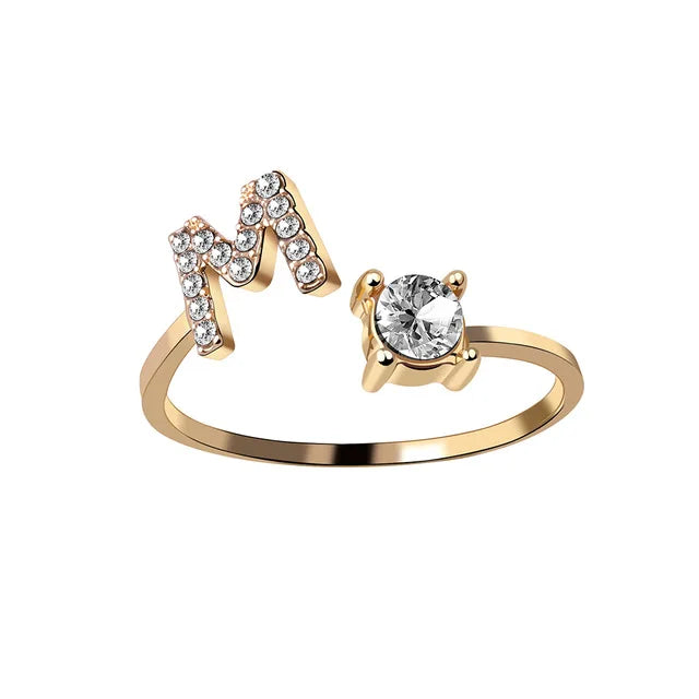 Custom Initial Ring Style ER153