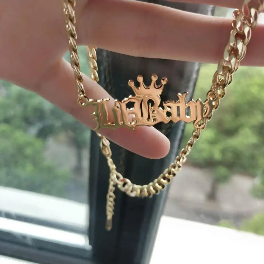 Custom Name Necklace Style ER140