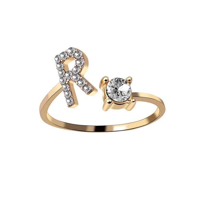 Custom Initial Ring Style ER153
