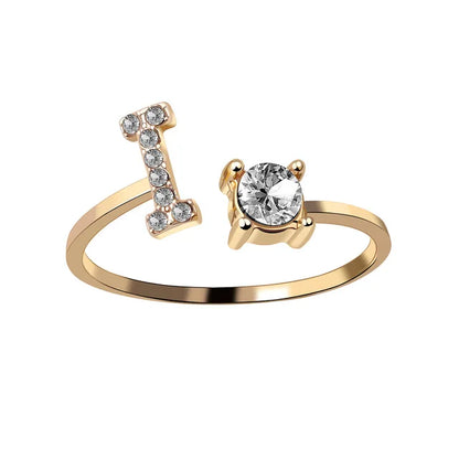 Custom Initial Ring Style ER153