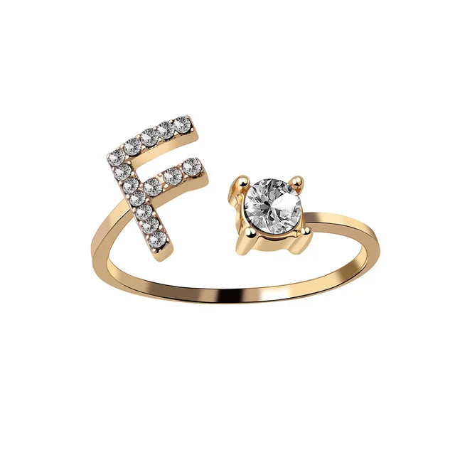 Custom Initial Ring Style ER153