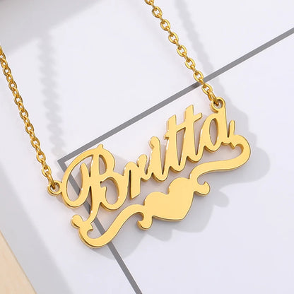 Custom Name Necklace Style ER142