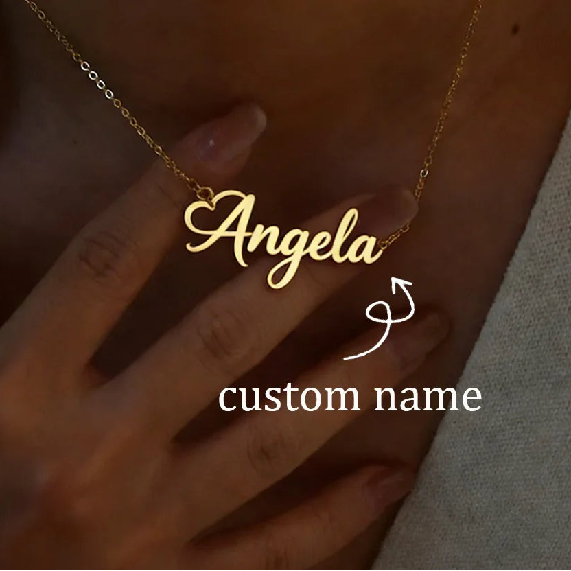 Custom Name Necklace Style ER158