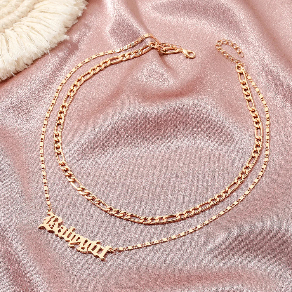 Custom Name Necklace Style ER155