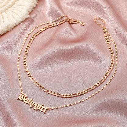 Custom Name Necklace Style ER155