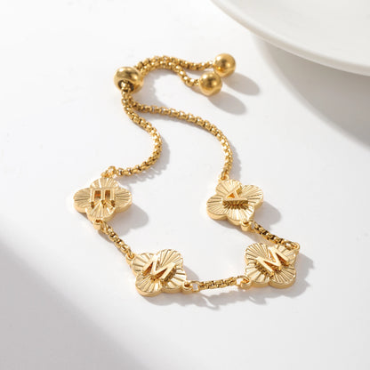 Custom Initial Bracelet Style ER130