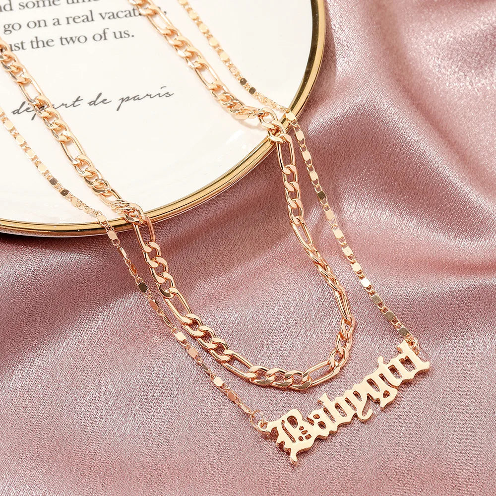 Custom Name Necklace Style ER155