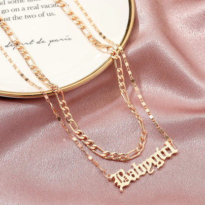 Custom Name Necklace Style ER155