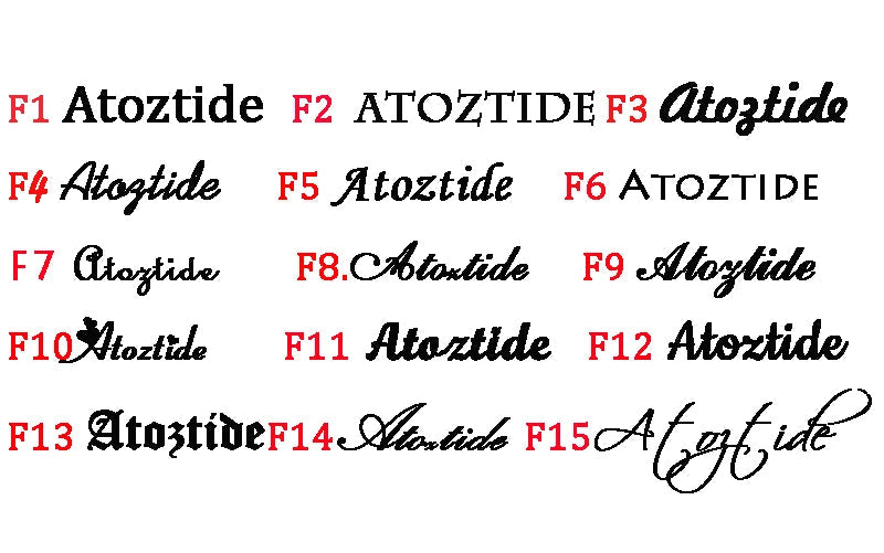 Custom Name Necklace Style 146