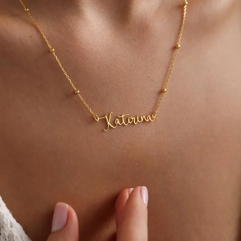 Custom Name Necklace Style ER133