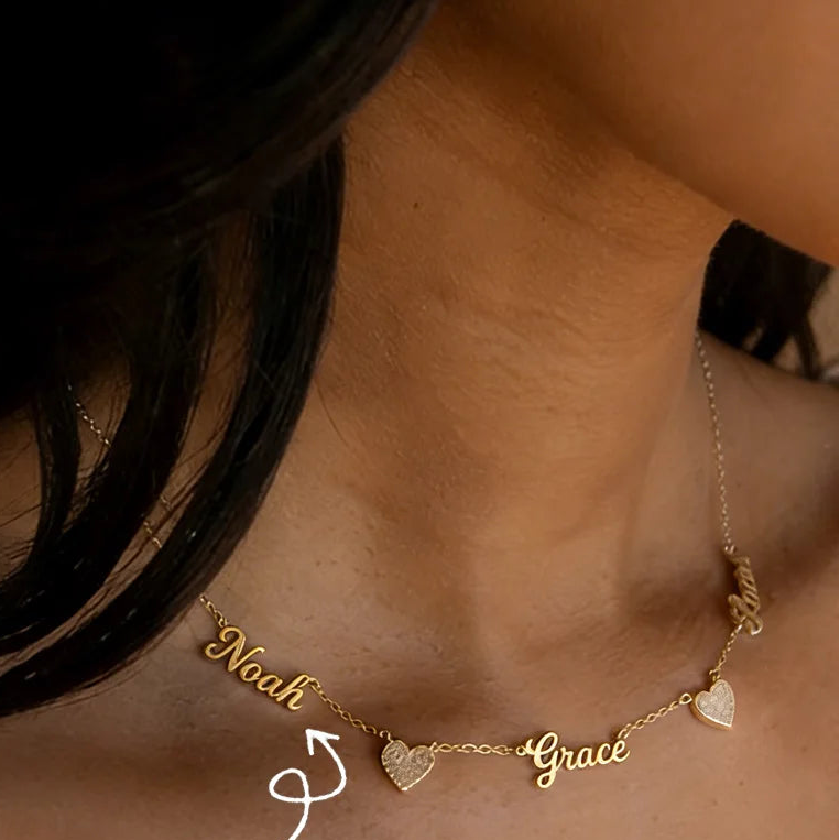 Custom Name Necklace Style ER159