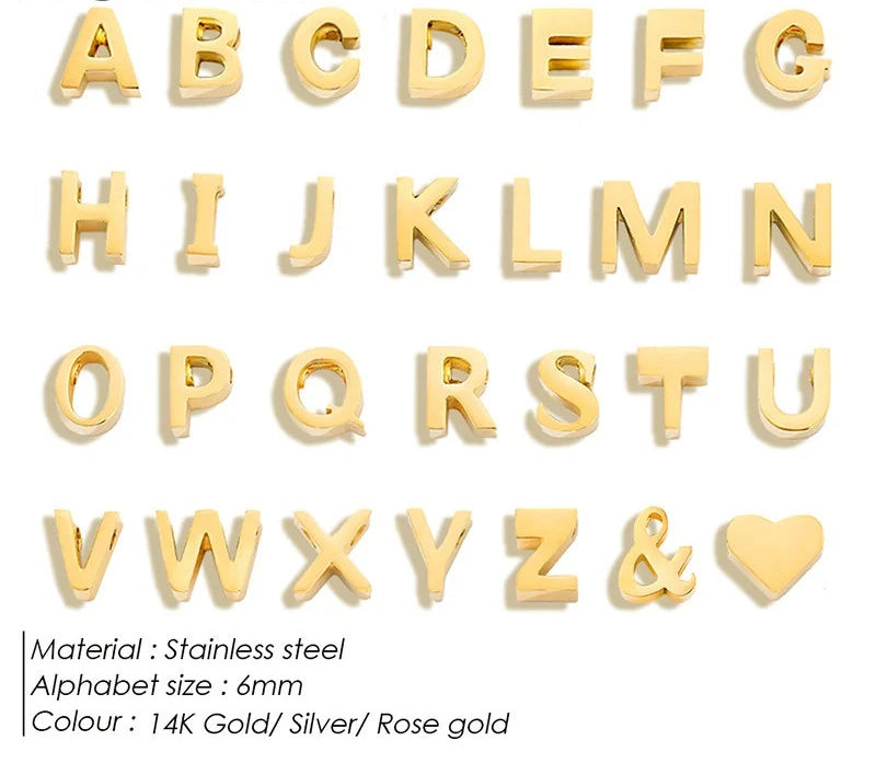 Custom Initial Name Necklace Style ER135