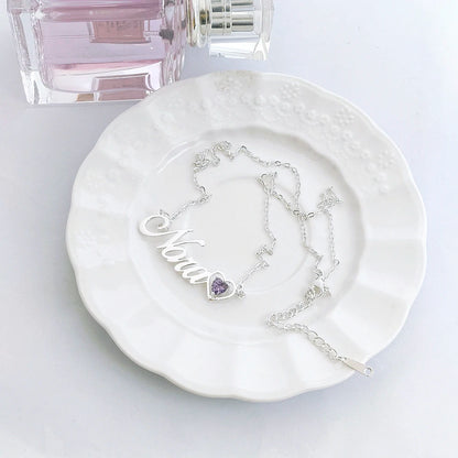 Custom Name Necklace Style ER139