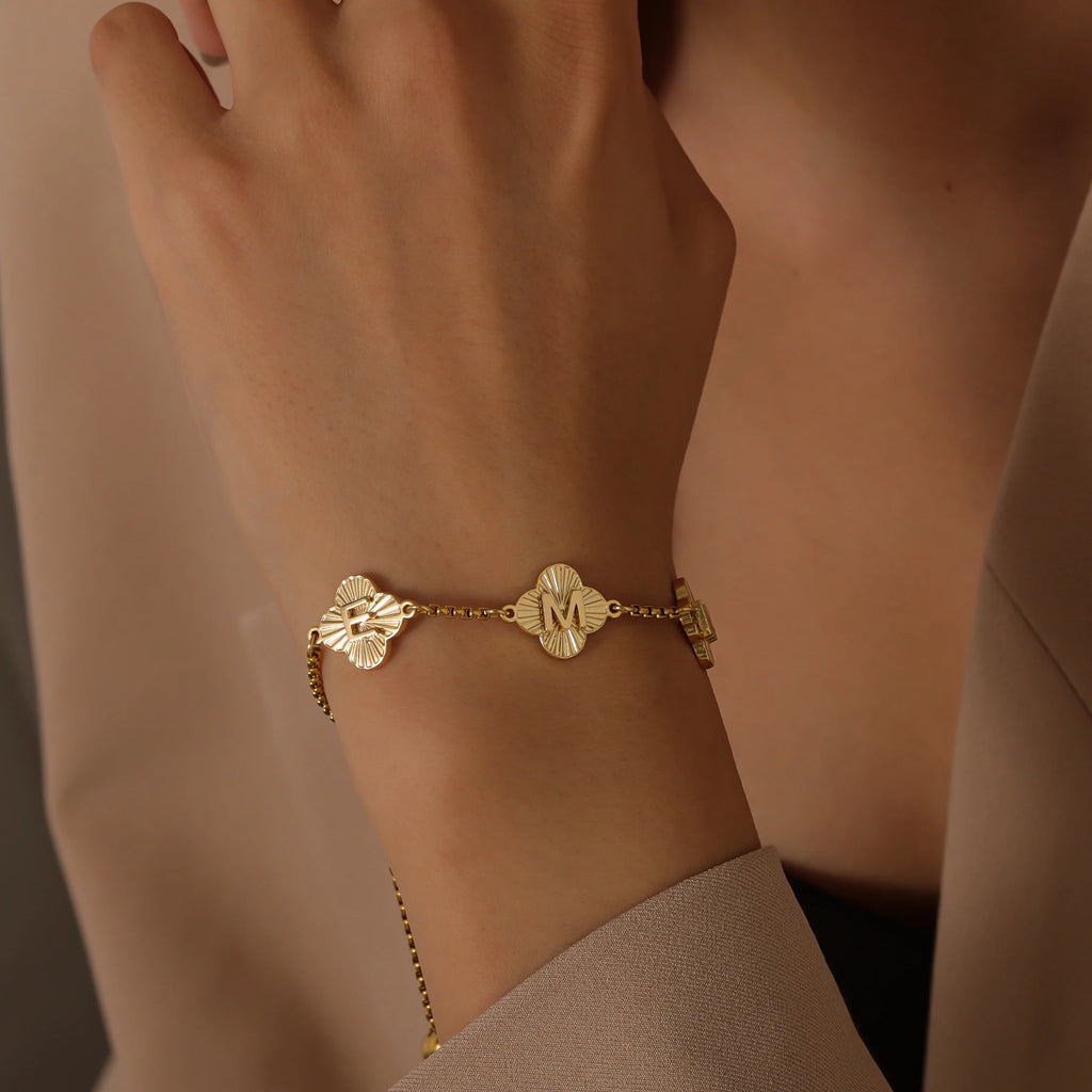 Custom Initial Bracelet Style ER130