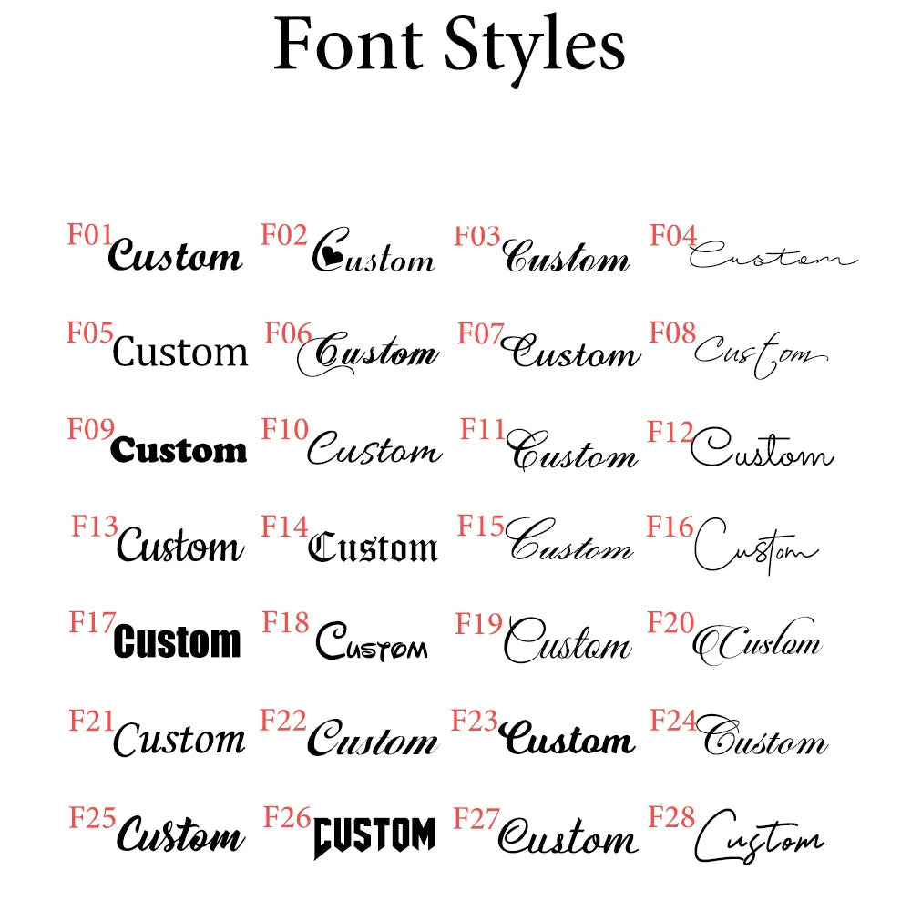 Custom Name Necklace Style ER125