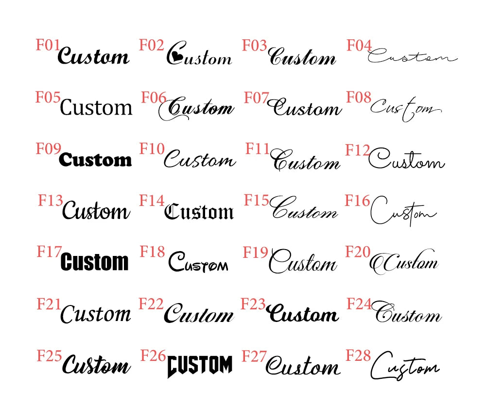Custom Name Necklace Style ER133
