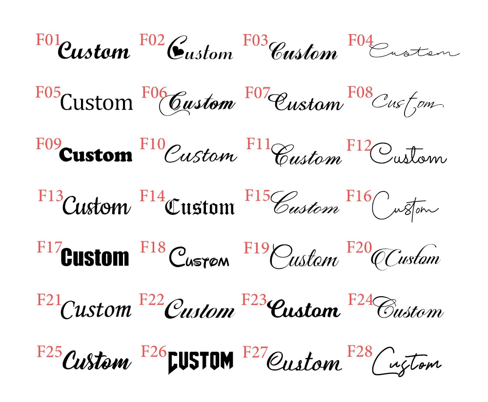 Custom Name Necklace Style ER131