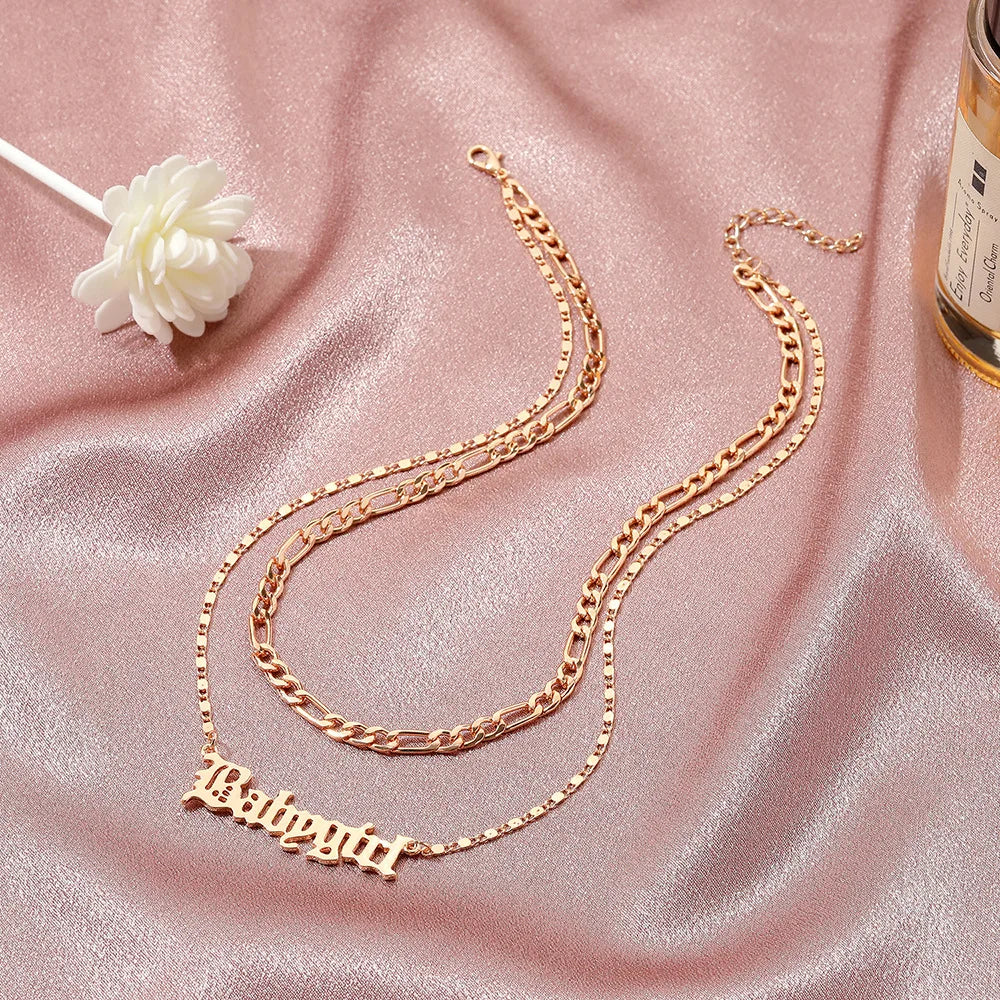 Custom Name Necklace Style ER155