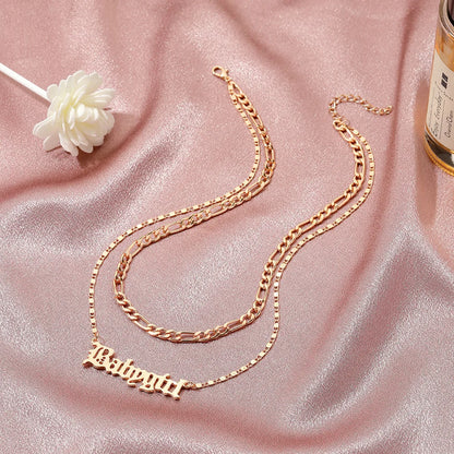 Custom Name Necklace Style ER155