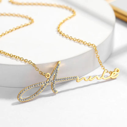 Custom Name Necklace Style ER119