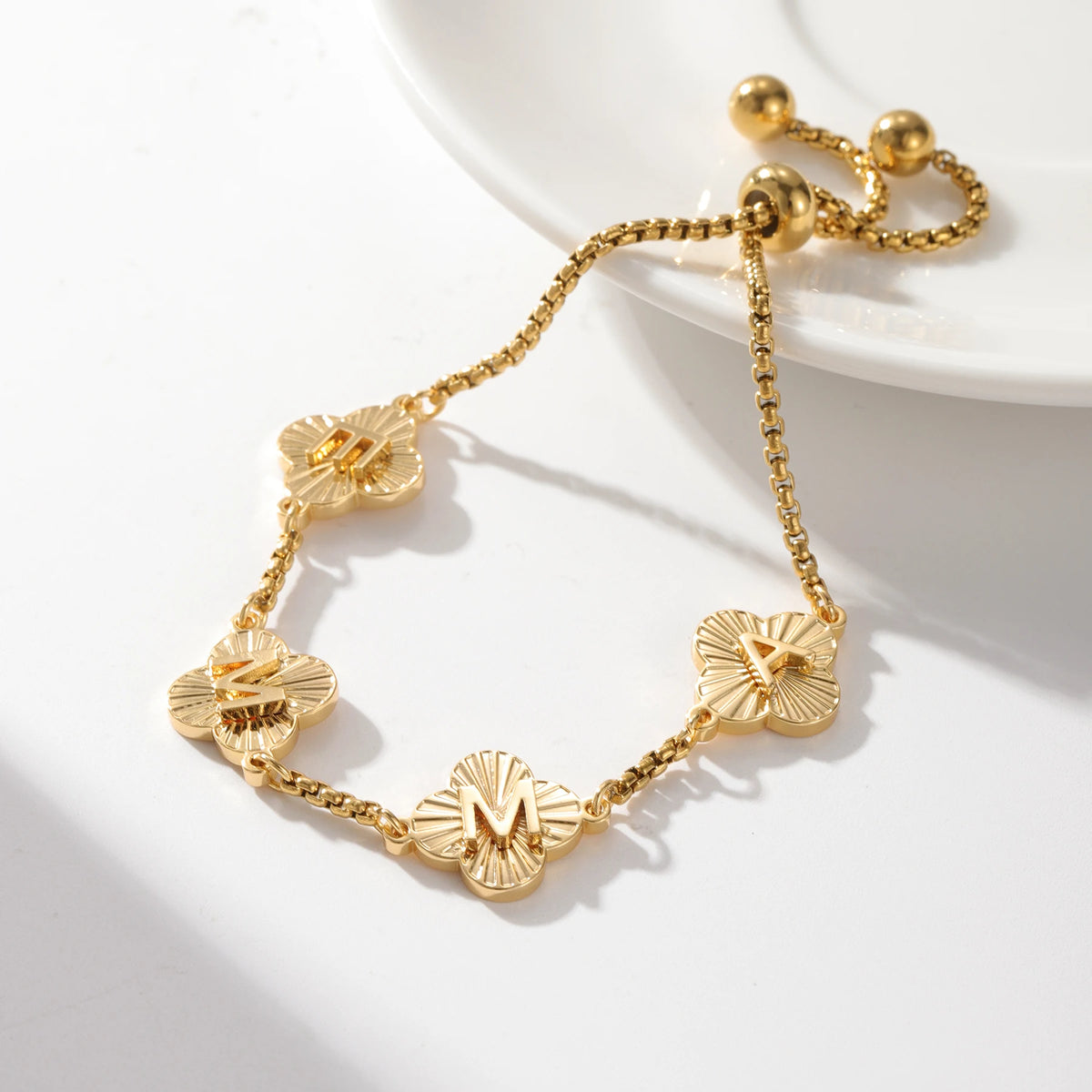 Custom Initial Bracelet Style ER130