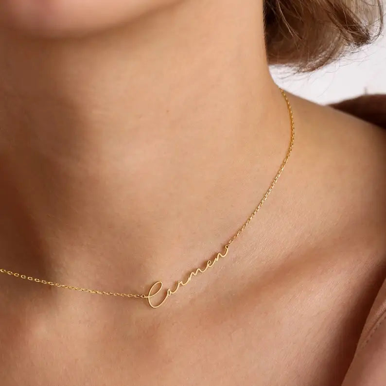 Custom Name Necklace Style ER61