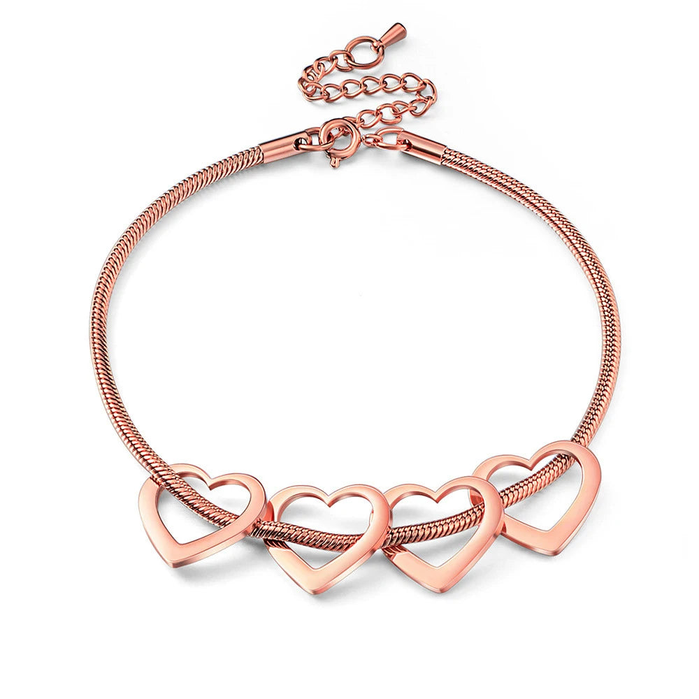 Custom Name Heart Bracelet Style ER123
