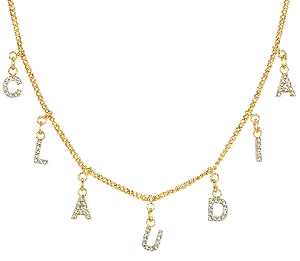 Custom Name Necklace Style ER154