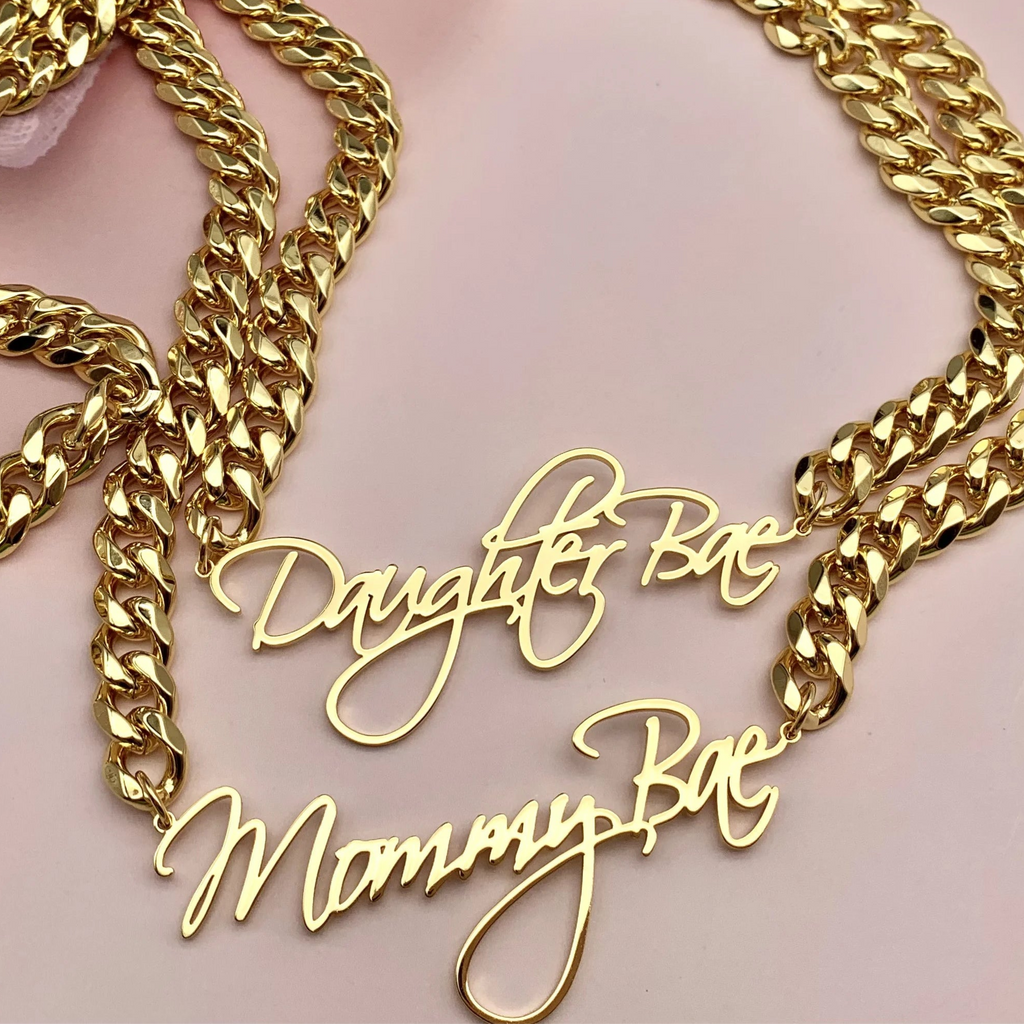 Custom Name Necklace Style ER106
