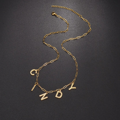 Custom Name Necklace Style ER125