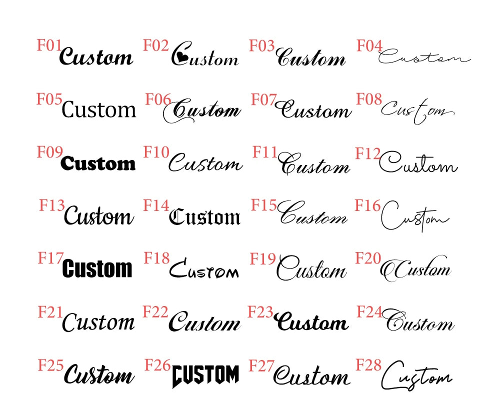 Custom Name Necklace Style ER134