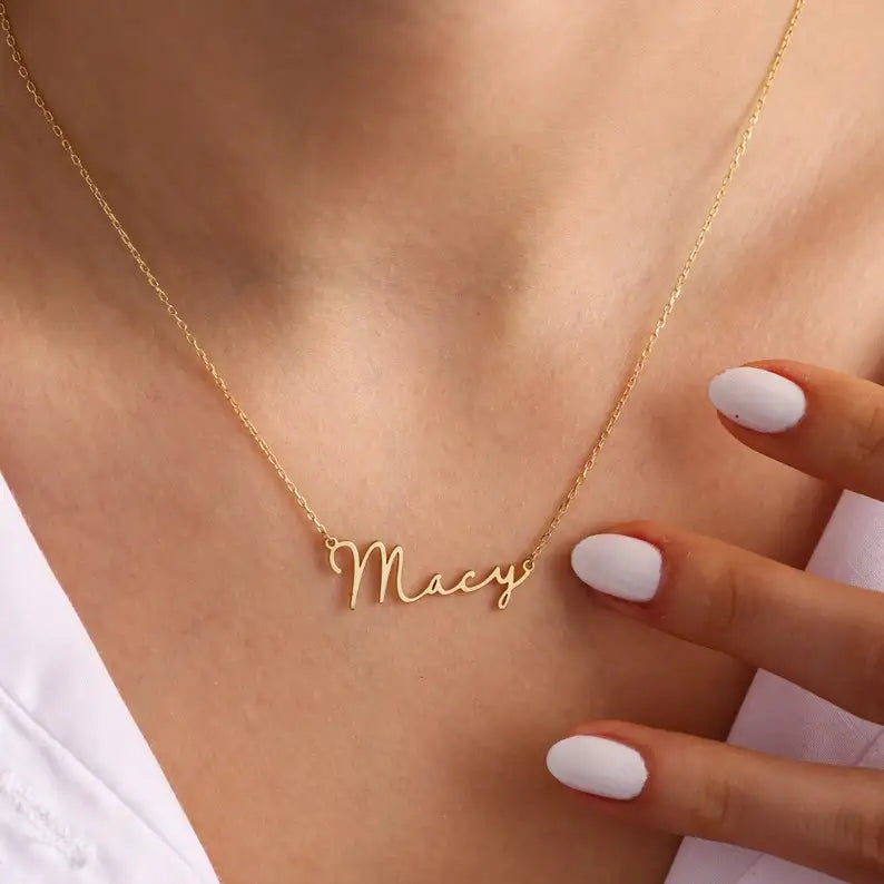 Custom Name Necklace Style ER61