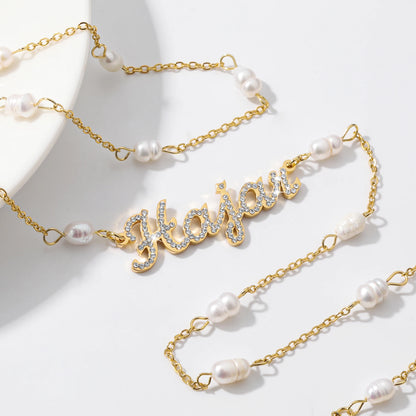 Custom Name Necklace Style ER98