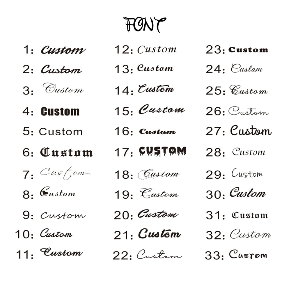 Custom Name Necklace Style ER139