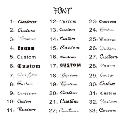 Custom Name Necklace Style ER139