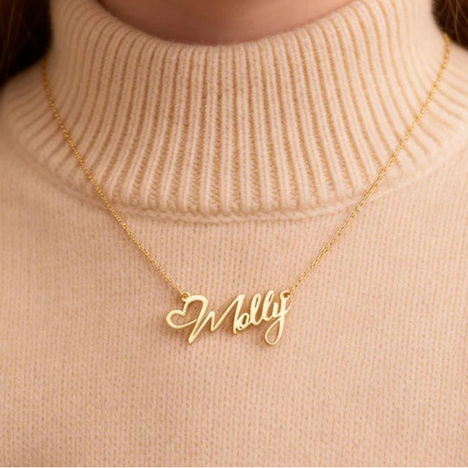 Custom Name Necklace Style ER158