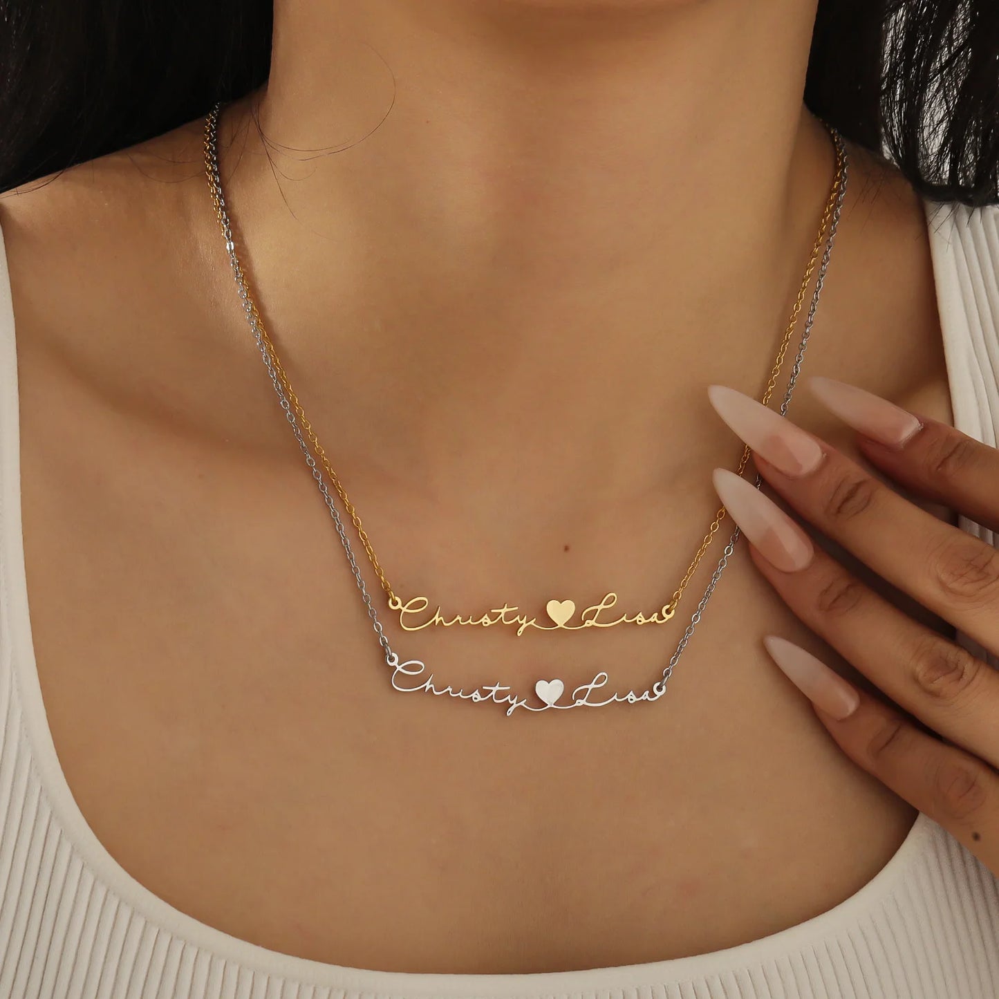 Custom Name Necklace Style ER150